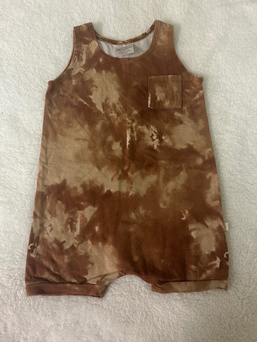 Jax and Lennon shortie tank romper 12-18 months